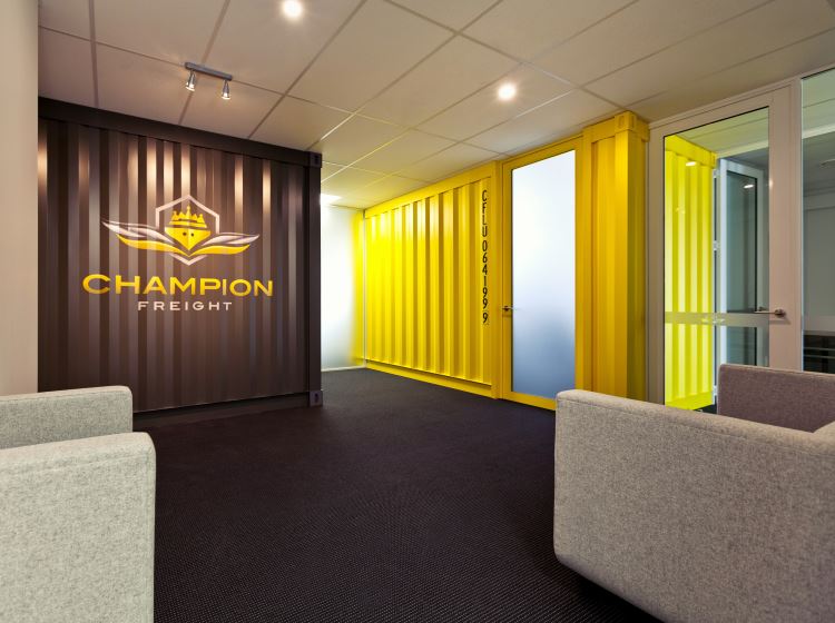 Freight careers - photo of Champion Freight office